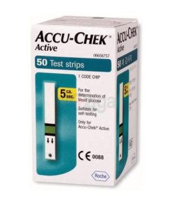 Accu chek active strips 50 Pieces 1 box