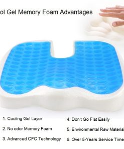 China Memory Foam Gel Seat Cushion Manufacturer 1 1