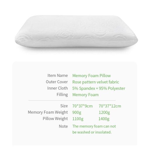 Foam Bed Pillow 1