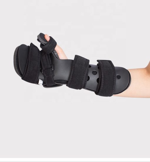 Hand support brace for stroke patient