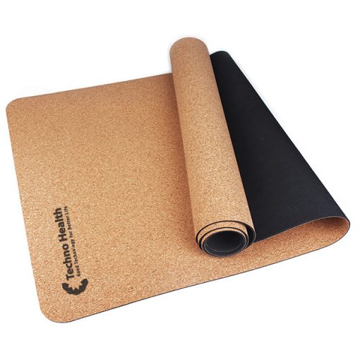 Premium Quality Natural Rubber Cork Yoga Mat