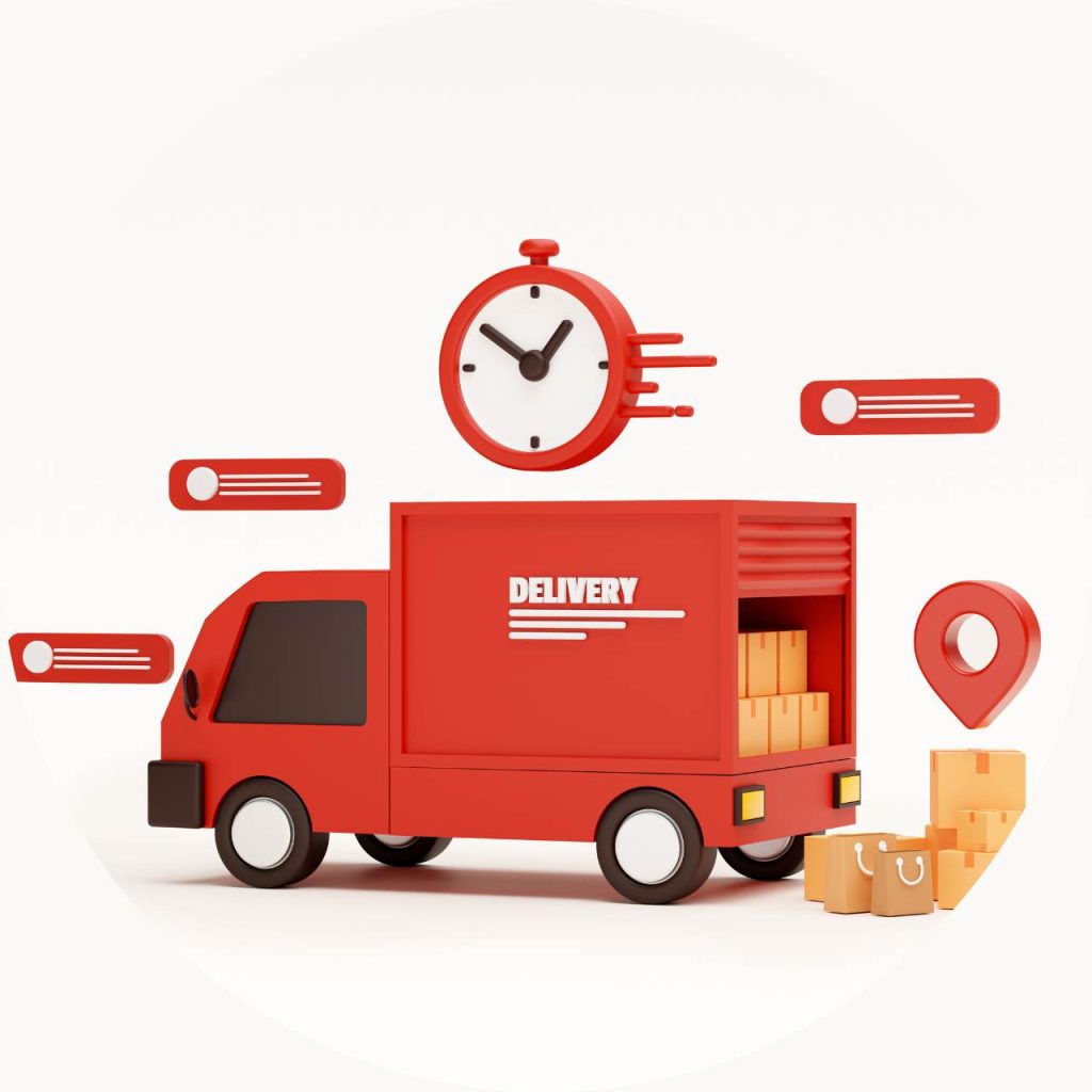 Techno Health Shipping delivery 1280 × 1280 px