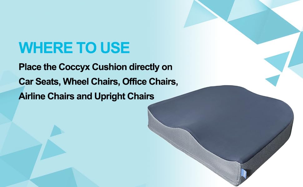 Vissco Orthopaedic Coccyx Cushion Seat banner 4