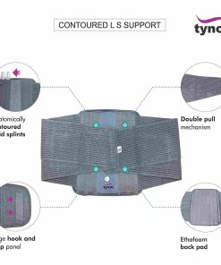 Tynor Contoured Lumbar Corset A-07 Sacral Support Belt for Sale in BD