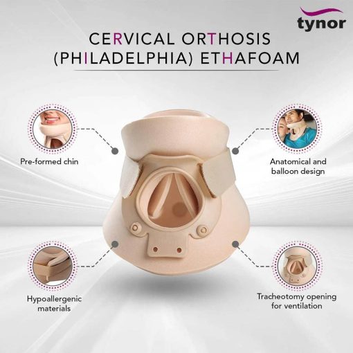 Tynor B 05 Cervical Orthosis Philadelphia Ethafoam