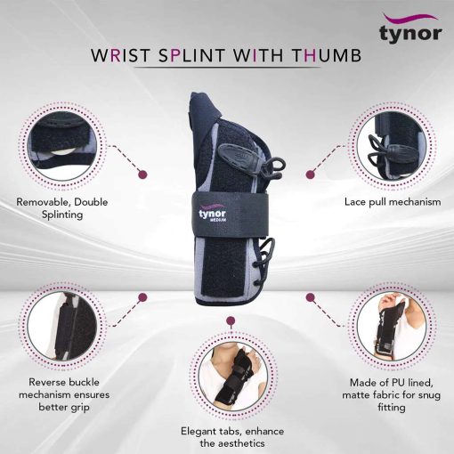 Wrist Splint With Thumb Tynor E 44 Price in Bangladesh