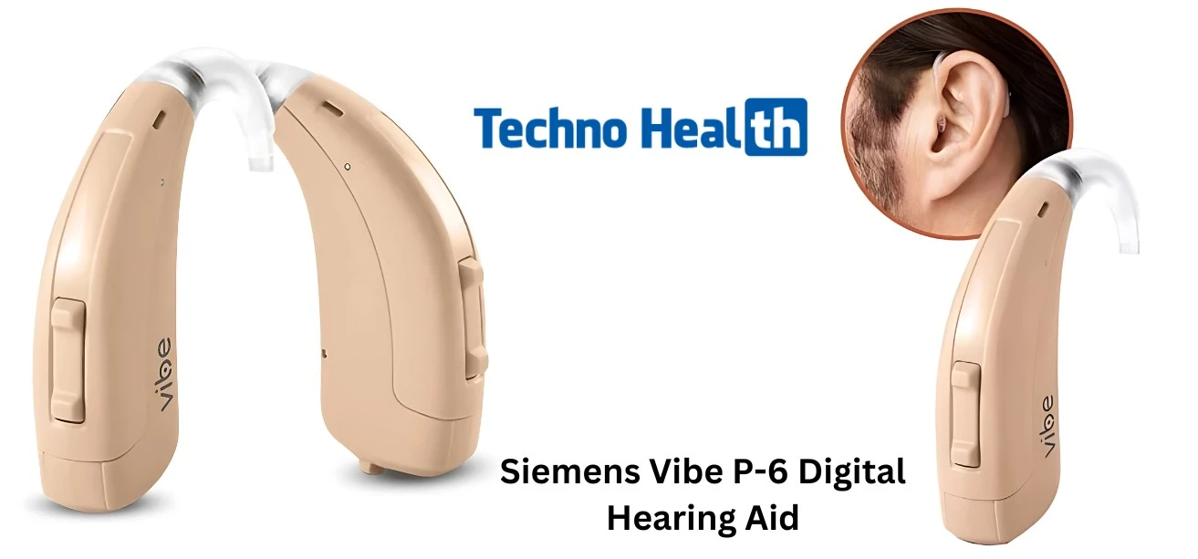 6-Channel Programmable Siemens Vibe P-6 Digital Hearing Aid