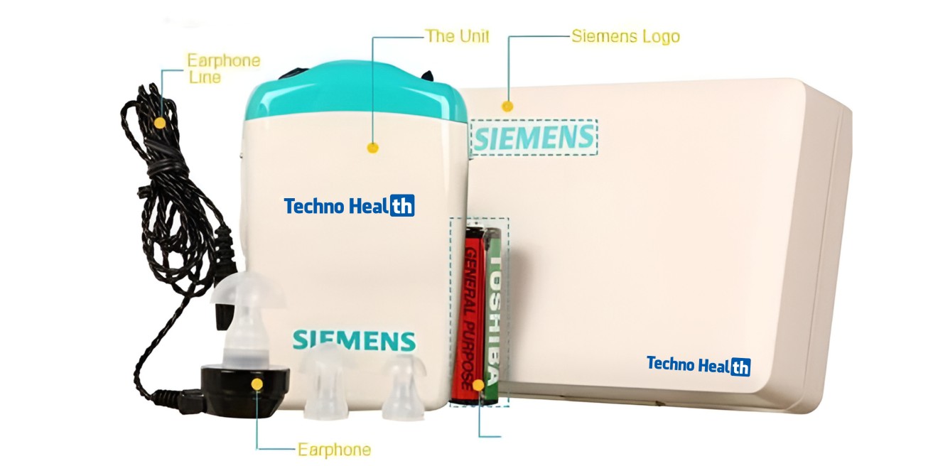 Siemens Amiga 172N Amplifier Pocket Hearing Aid