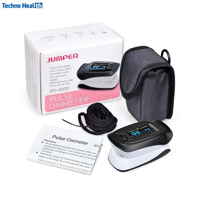 Jumper Pulse Oximeter JPD-500D 2 Jumper JPD-500D Fingertip Pulse Oximeter (OLED)
