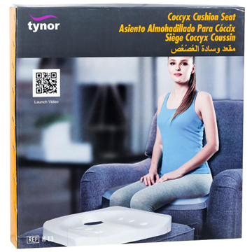 Tynor Coccyx Cushion | PU Foam Seat Cushion 1 Tynor Coccyx Cushion