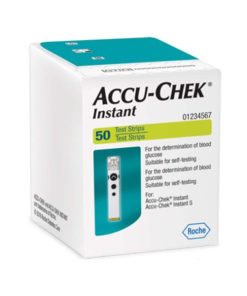 Accu-Chek Instant Strips 50 Pcs Ι Blood Sugar Test Strips 4 Accu chek instant strips