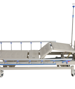 Manual 3 Function Hospital Bed 5 3 3摇四片床板 4 1
