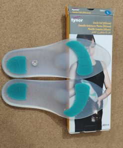 Tynor K-01 Insole Heel Cushion Full Silicon (Pair) 8 4 3