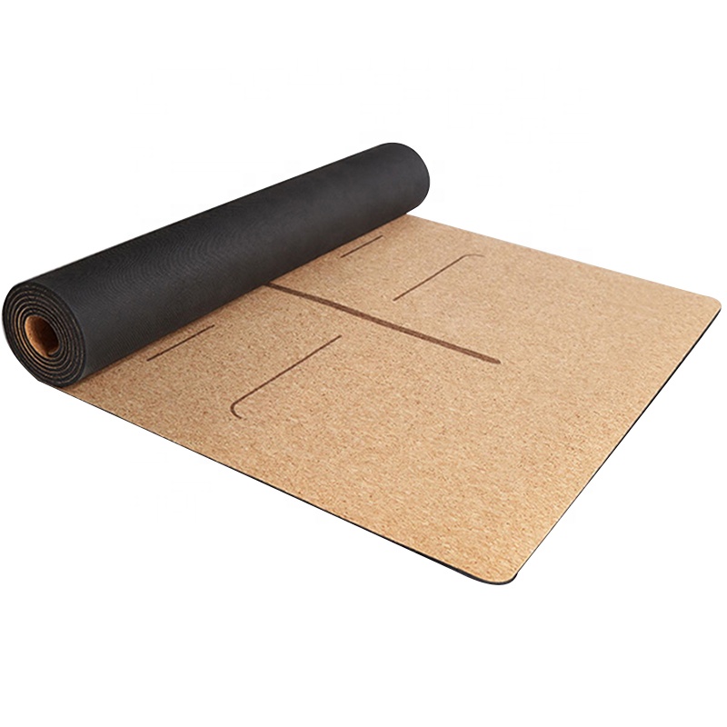 Premium Quality Natural Rubber Cork Yoga Mat Best Yoga Mat in Bangladesh EcoFriendly