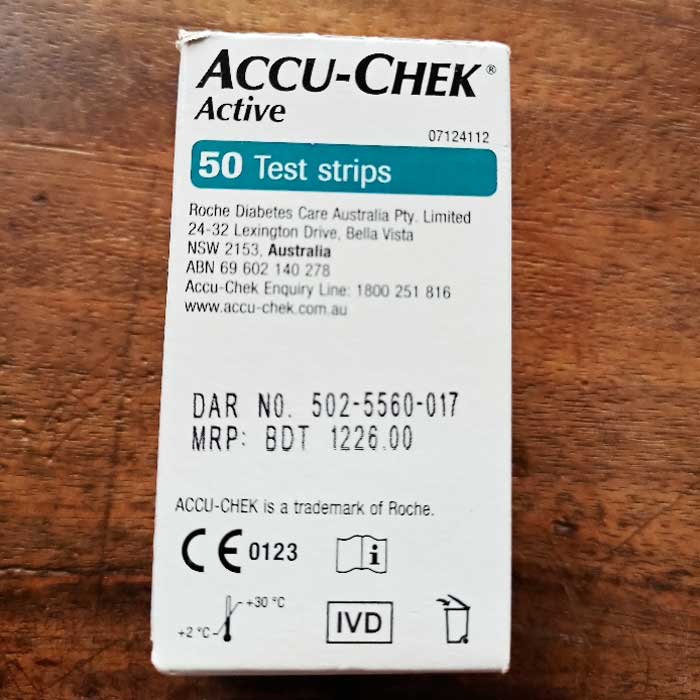 Strip Price in Bangladesh Monitoring Meter for Diabetic Patient Use at Home