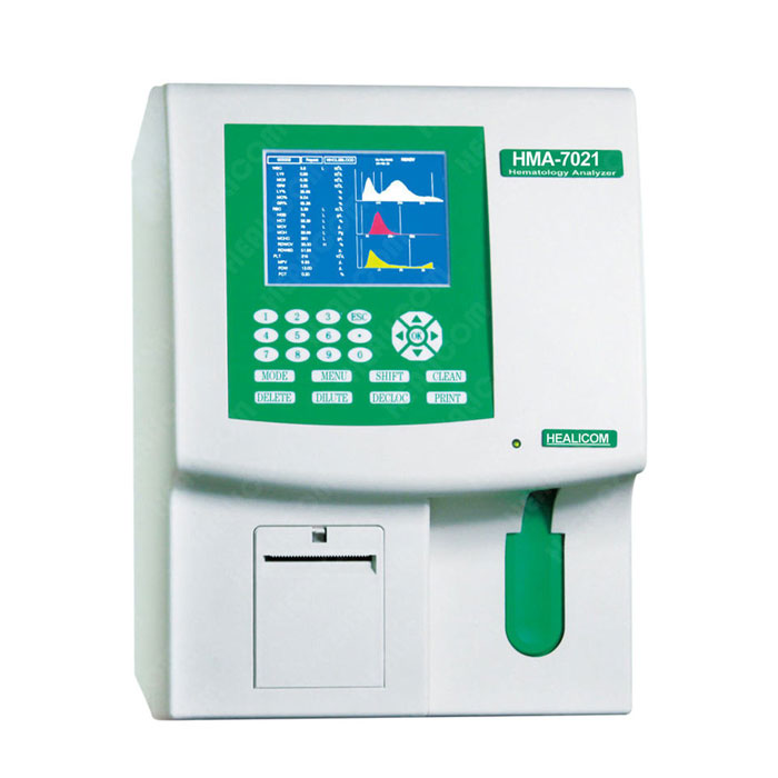 Healicom HMA-7021 3 Part Diff Clinical Auto Blood Hematology Analyzer 3 Healicom HMA-7021 3 Part Diff Clinical Auto Blood Hematology Analyzer
