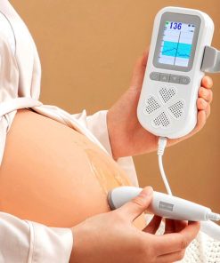Fetal Doppler Price In Bangladesh-Baby Heart Rate Monitor with Speaker 6 High Quality Pocket Ultrasound Fetal Doppler