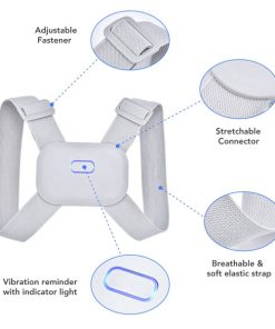 Smart Posture Corrector Belt with Intelligent Detection Vibration Reminder Sensor 6 Smart Posture Corrector Belt