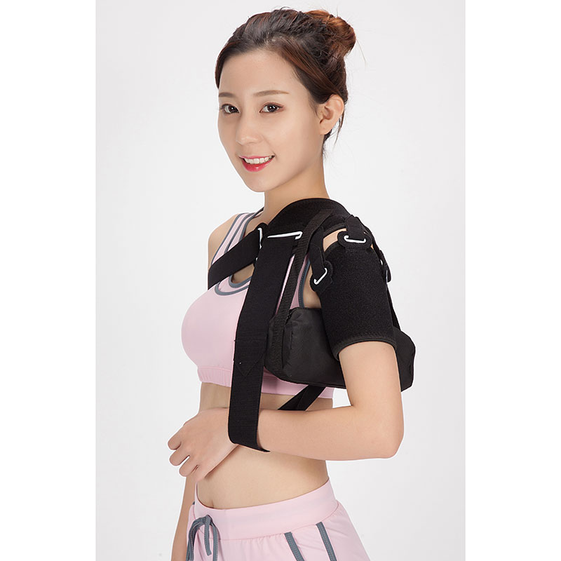 Shoulder arm sling support orthosis brace with Handbag for fracture rehabilitation 3 Shoulder-Support
