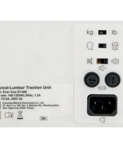 Traction Machine for Lumbar and Cervical Traction 5 Traction machine input 1