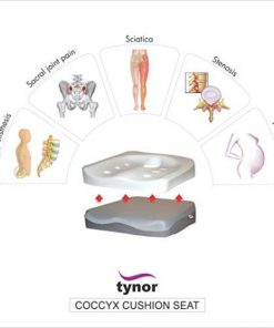 Tynor Coccyx Cushion | PU Foam Seat Cushion 7 Tynor Coccyx Cushion Seat 11 1