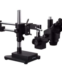 3.5X-90X Black Simul-Focal Trinocular Stereo Zoom Microscope 3 3.5X-90X Black Simul-Focal Trinocular Stereo Zoom Microscope