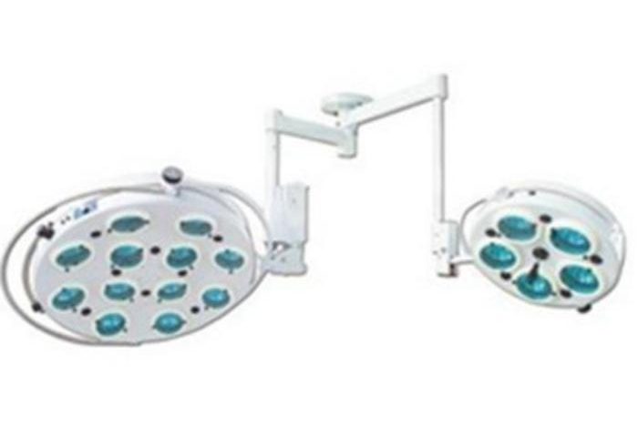 Healicom HL-1205 Major & Auxiliary Ceiling Surgical Operation Light 1 HL-1205 Major & Auxiliary Ceiling Surgical Room Shadowless Operation Lamp
