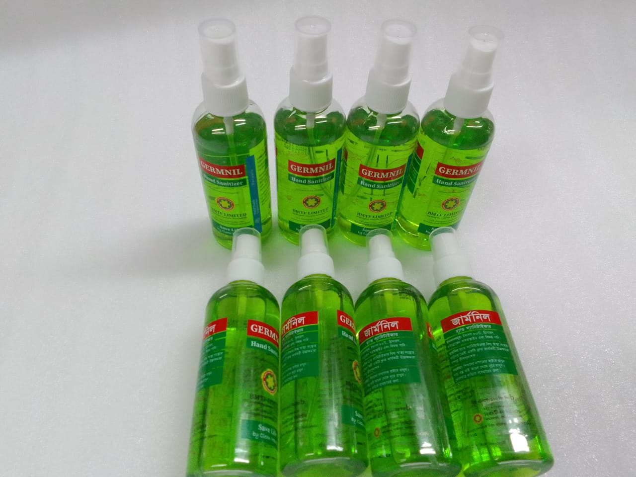 Hand sanitizer spay/ GERMNIL Hand Sanitizer 100ML Pump Techno Health