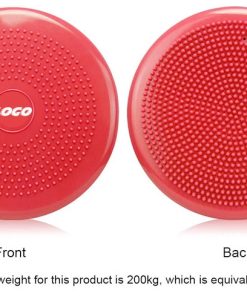 Physical Therapy Balance Disc | Seat Balance Cushion for core inflatable stability balance exercise 7 balance disc 4 1