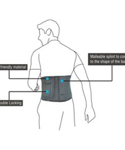 Posture Back Support Belt Price in BD | for Men & Women | Breathable & Light Lower Back Brace 5 posture back support belt