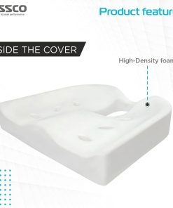 Vissco Orthopaedic Coccyx Cushion Seat For Spondylitis, Sacral Joint Pain, Lower Back & Tailbone Pain Relief 7 Vissco Orthopaedic Coccyx Cushion Seat