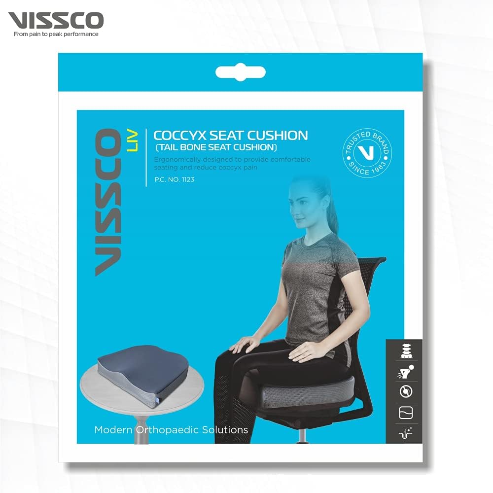 Vissco Orthopaedic Coccyx Cushion Seat - Techno Health