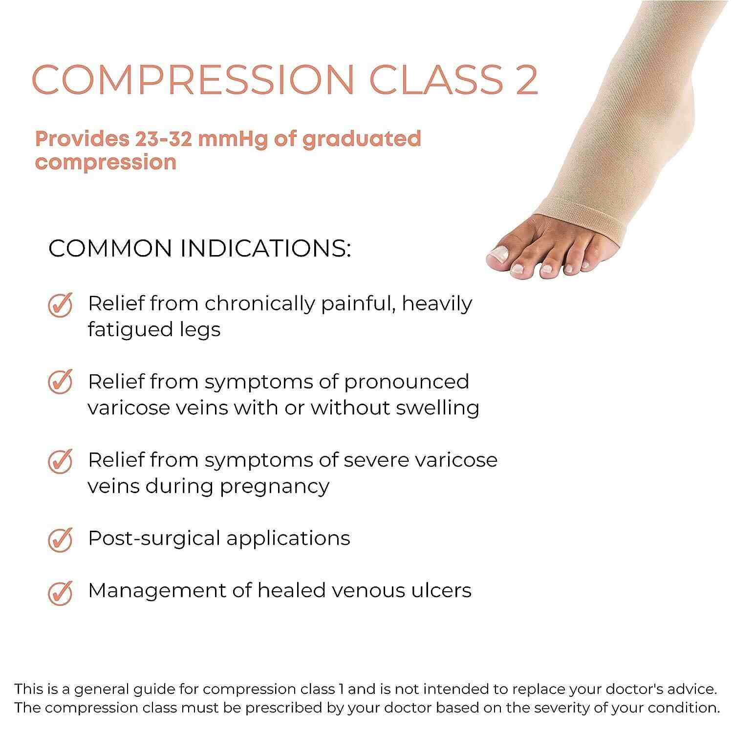 Sigvaris Compression Stockings (Pair) - Below Knee 2 Sigvaris Compression Stockings Price in Bangladesh