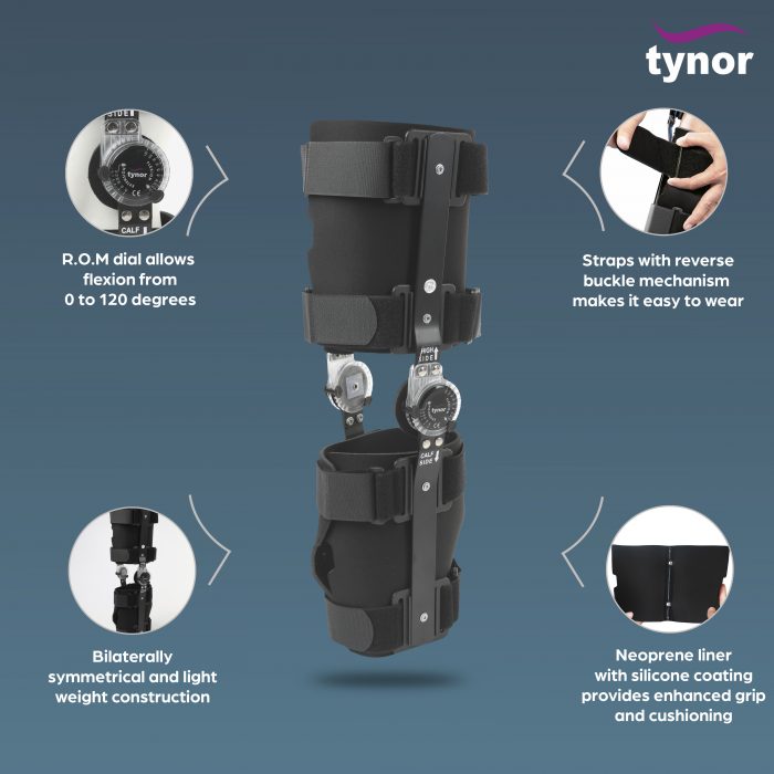Tynor Rom Knee Brace D-10 3 Rom Knee Brace Tynor D-10 Price in Bangladesh