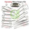 Operating Minor Surgical Instruments Tray Medical Scissors Dressing Forceps Set 4 Operating-Minor-Surgical-Instruments