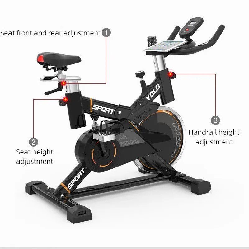 Exercise Cycle Machine Ι Exercise Bike DC-S4 3 Exercise Cycle Bike DC-S4 in BD