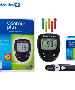 Contour Plus Glucometer Ι Square Blood Glucose Meter in BD