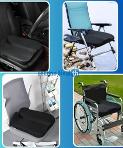 Memory Foam Car Seat Cushion for Tailbone Pain & Back Pain Relief 3 Memory Foam Car Seat Cushion Various Uses