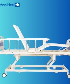 Three Function Manual Hospital Bed 6 Height Adjustable in Three Function Manual Hospital Bed