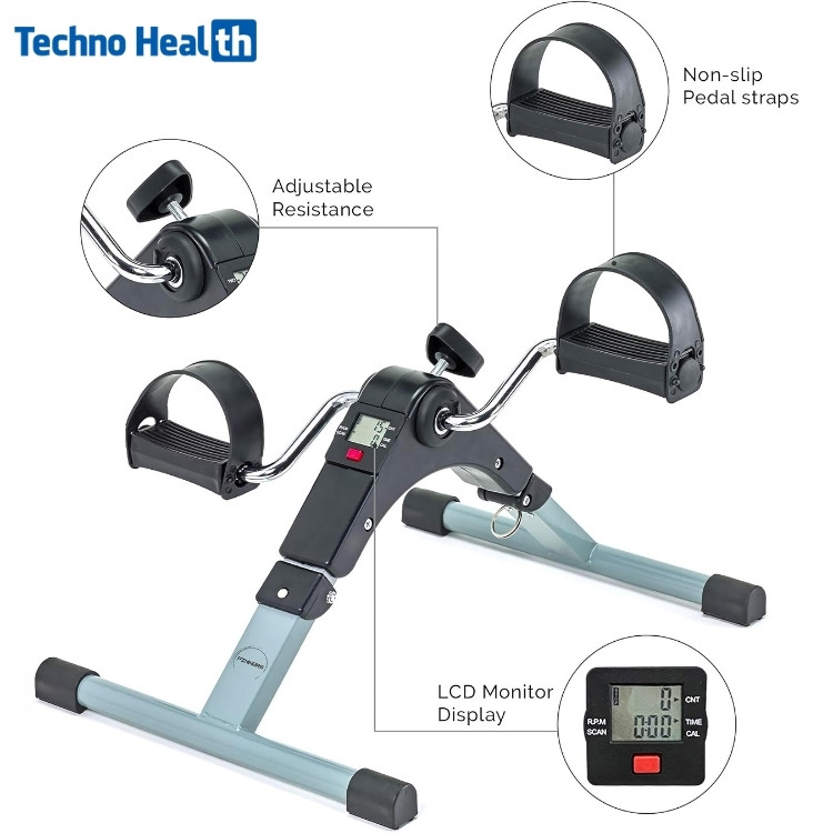 Mini Pedal Exercise Cycle Ι Portable Arm And Leg Pedal Exerciser With Display 2 Mini Pedal Exercise Cycle Features