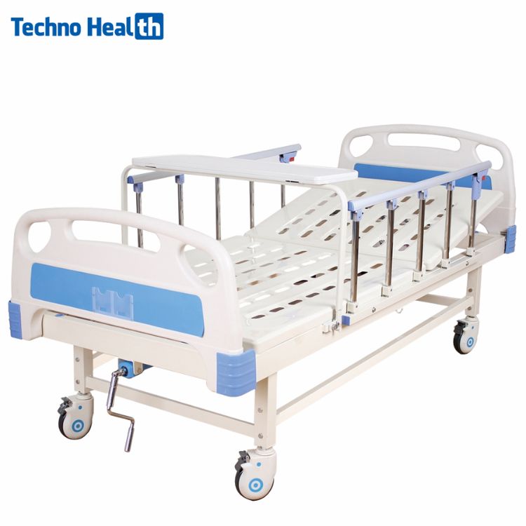 One Function Manual Hospital Bed 1 One Function Manual Hospital Bed with Accessories