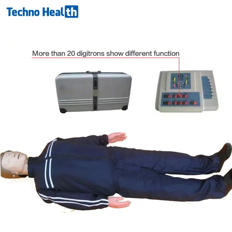 Electronic Adult CPR Training Manikin (Full Body) 1 Full Body Electronic Adult CPR Training Manikin Dummy in Bangladesh