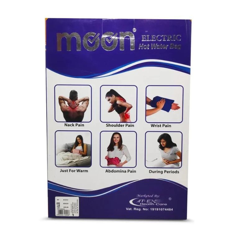 High Quality Moon Electric Hot Water Bag for Pain Relief 3 Various Uses of Moon Electric Hot Water Bag