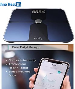 Eufy Smart Scale P1 Body Fat Scale – Black 5 Free App Conectivity of Eufy Smart Weight Scale