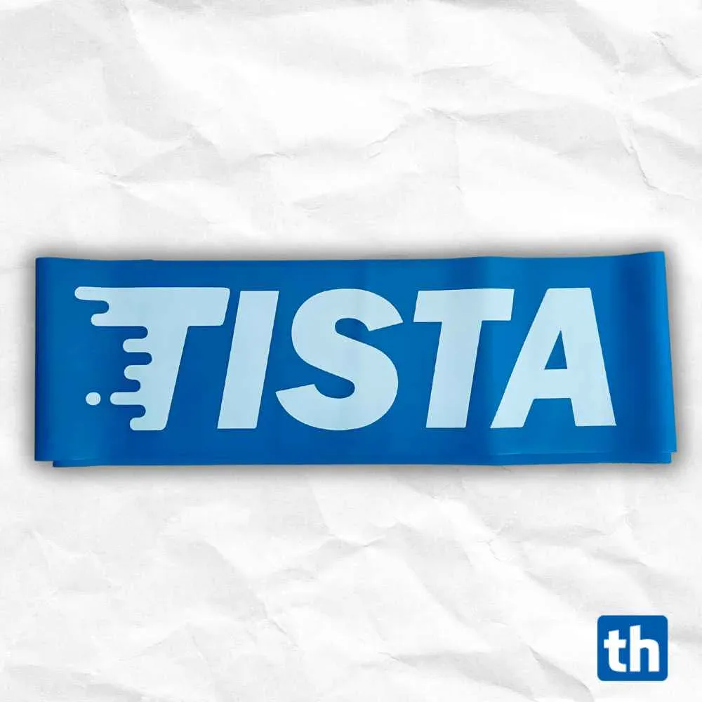 Tista TheraBand/Resistance Bands for Yoga & General Exercise 4 Tista Theraband (Resistance Band) Blue Color