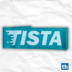 Tista TheraBand/Resistance Bands for Yoga & General Exercise 14 Tista Theraband (Resistance Band) Green or Paste Color