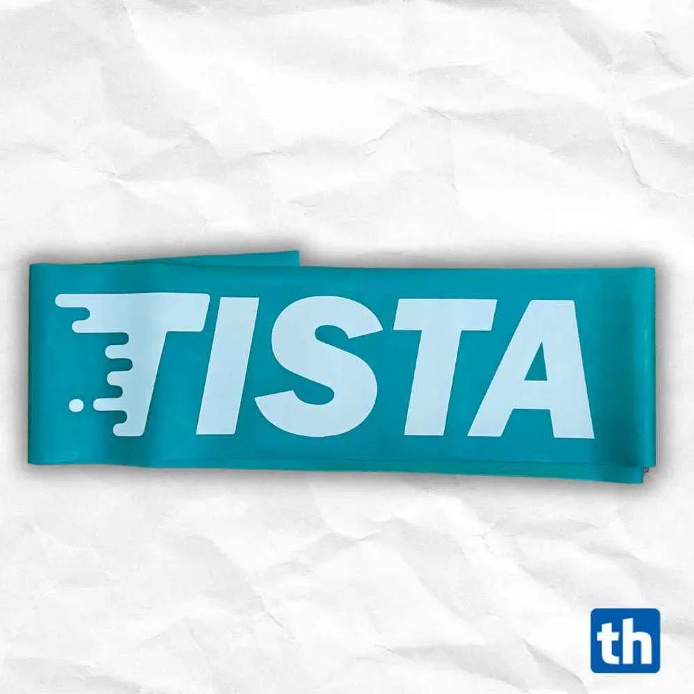 Tista TheraBand/Resistance Bands for Yoga & General Exercise 2 Tista Theraband (Resistance Band) Green or Paste Color