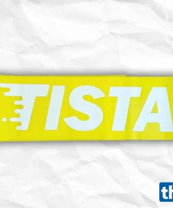 Tista TheraBand/Resistance Bands for Yoga & General Exercise 8 Tista Theraband (Resistance Band) Yellow Color