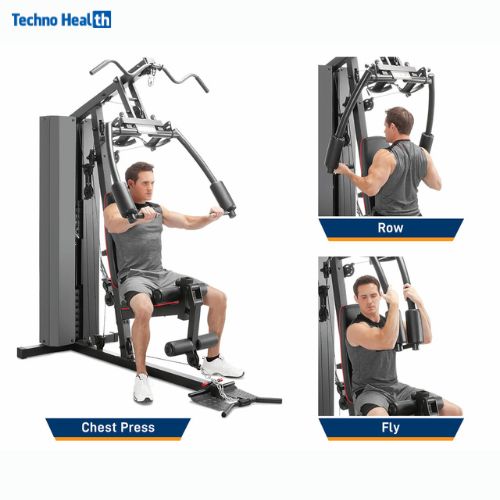 Marcy Club 200lb Multi Gym Machine (MKM-81010) 3 Exercise with Marcy Multi Gym Machine (MKM-81010)