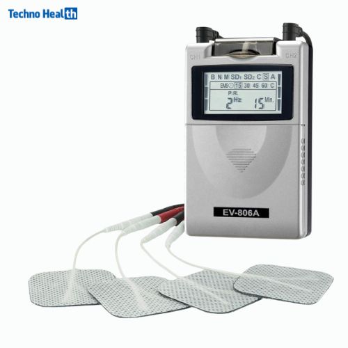 প্যারালাইসিস থেরাপি মেশিন | 2-Channel TENS + EMS EV-806A 1 প্যারালাইসিস থেরাপি মেশিন